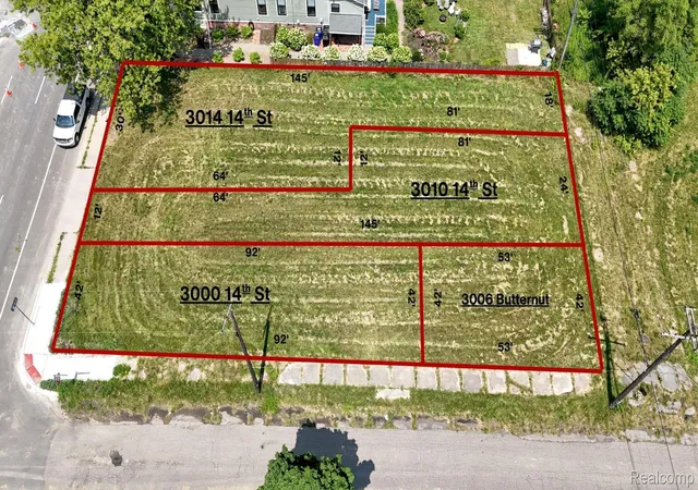 Photo 3 of Land for sale at 3010 14th Street, Detroit, MI 48216 | MLS# 20261058737 | Listing updated on 2026-07-30