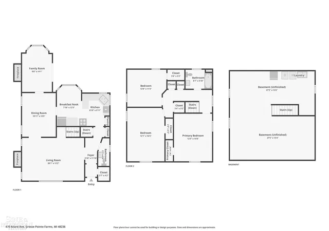 40th image of 470 Allard Rd, Grosse Pointe Farms, MI 48236 | MLS# 58050216479