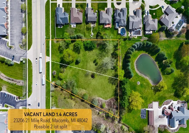 Photo 4 of Land for sale at 23206 21 Mile Rd, Macomb, MI 48042 | MLS# 58050216707 | Listing updated on 2026-08-02