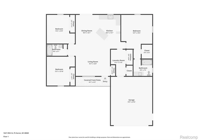 26th image of 1047 39th St, Port Huron, MI 48060 | MLS# 20261059621