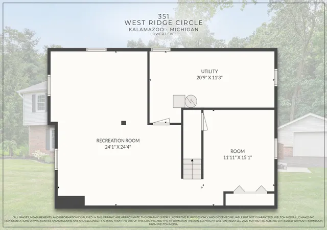 74th image of 351 W Ridge Cir, Kalamazoo, MI 49009 | MLS# 66026039649