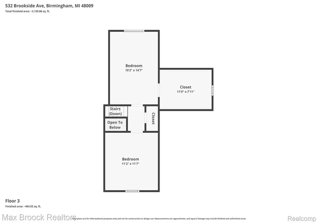 38th image of 532 Brookside Ave, Birmingham, MI 48009 | MLS# 20261059920