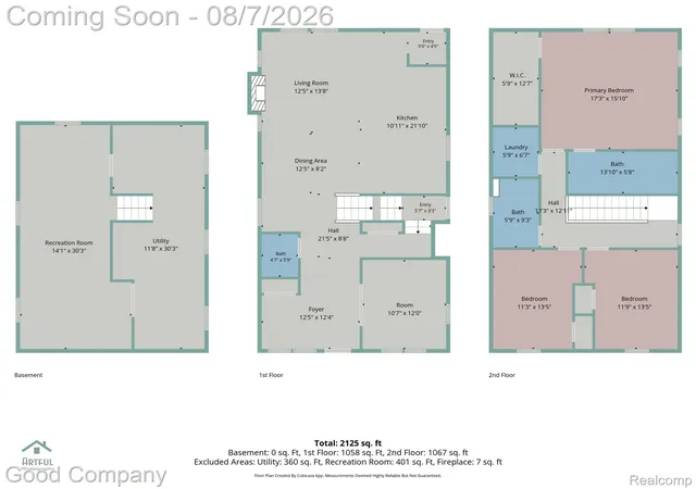 51st image of 1722 Roszel St, Royal Oak, MI 48067 | MLS# 20261060467