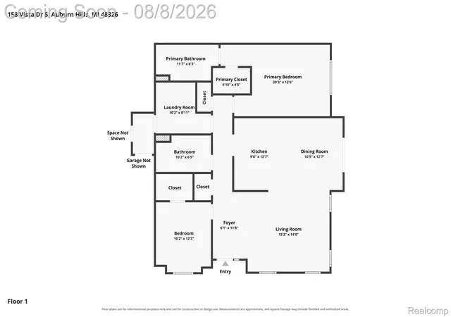 32nd image of 158 S Vista, Auburn Hills, MI 48326 | MLS# 20261060892