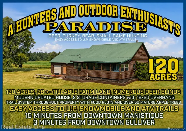 1st image of 2643 N Gulliver Rd, Gulliver, MI 49840 | MLS# 20261061470
