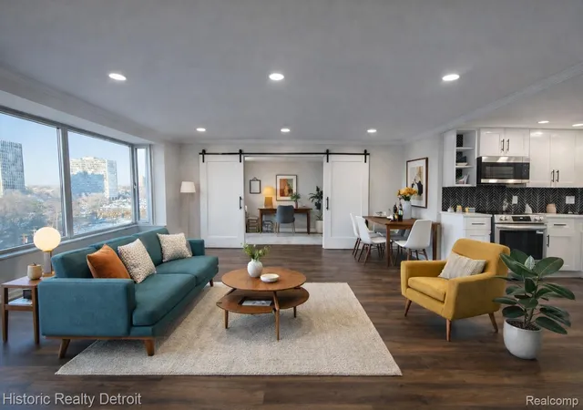 Photo 3 of Condo for sale at 1300 E Lafayette St #610-11, Detroit, MI 48207 | MLS# 20261062750 | Listing updated on 2026-08-23