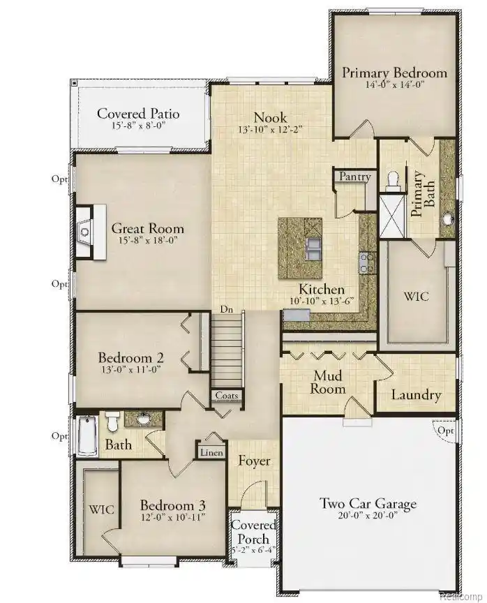 Listing Photo 2 - Condo for sale in 56833 Spruce Forest Dr located at 56833 Spruce Forest Dr, Shelby, MI 48315 - Unit 56833 Spruce Forest Dr