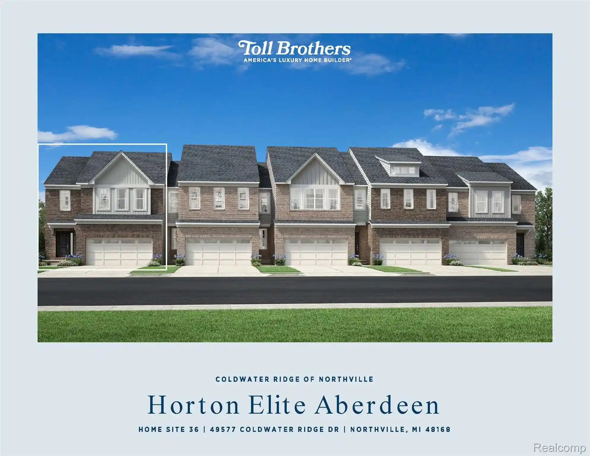 Listing Photo 1 - Condo for sale in 49577 Coldwater Ridge Dr located at 49577 Coldwater Ridge Dr, Northville, MI 48168 - Unit #36