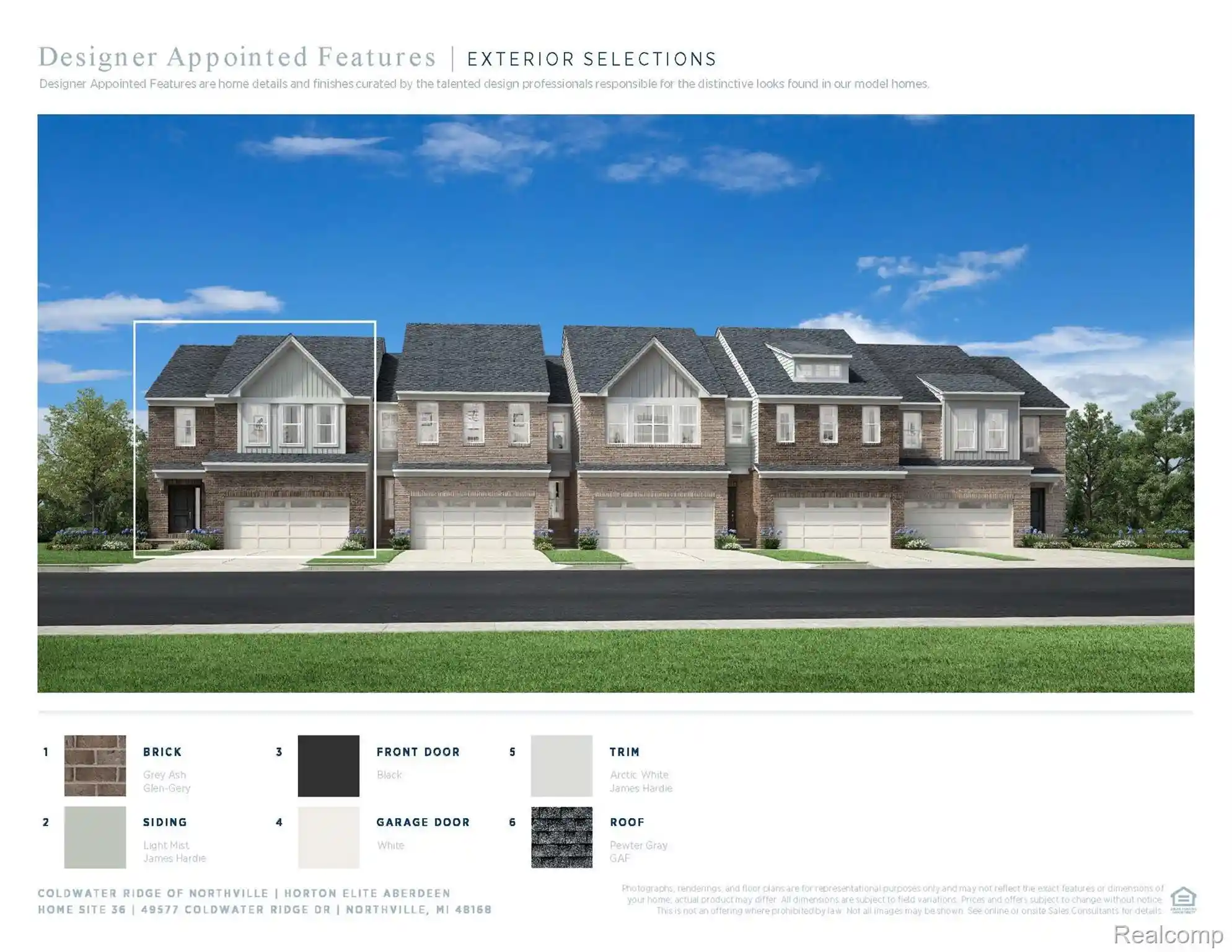 Listing Photo 2 - Condo for sale in 49577 Coldwater Ridge Dr located at 49577 Coldwater Ridge Dr, Northville, MI 48168 - Unit #36