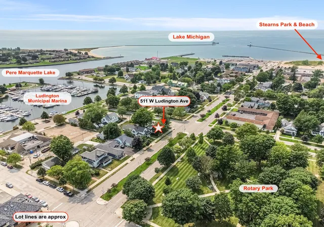 Photo 2 of Single family home for sale at 511 W Ludington Ave, Ludington, MI 49431 | MLS# 67026042270 | Listing updated on 2026-08-17
