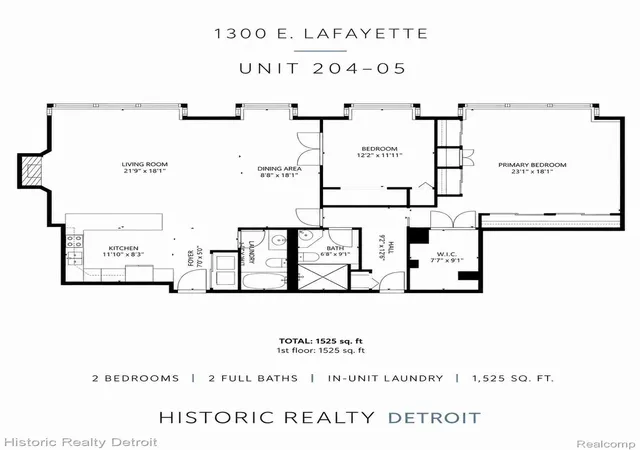 Photo 3 of Condo for sale at 1300 E Lafayette St #205, Detroit, MI 48207 | MLS# 20261064956 | Listing updated on 2026-08-23