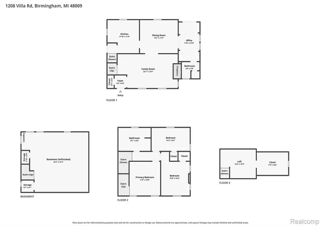 Photo 34 of Single family home for sale at 1208 Villa Rd, Birmingham, MI 48009 | MLS# 20261065394 | Listing updated on 2026-08-29