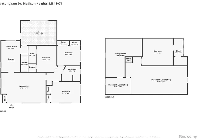 Photo 41 of Single family home for sale at 1640 Nottingham Dr, Madison Heights City Oakland, MI 48071 | MLS# 20261067030 | Listing updated on 2026-09-02