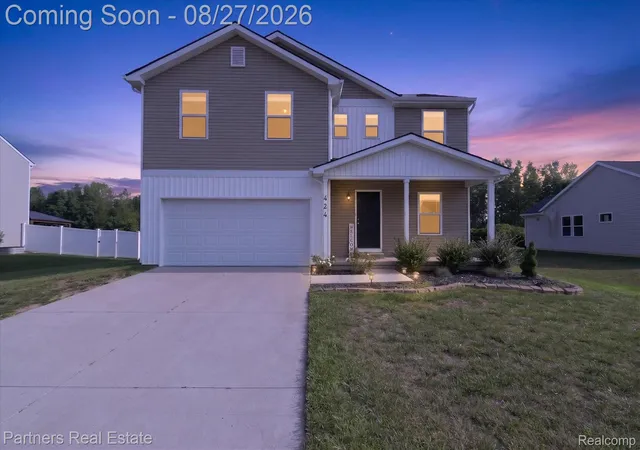 Photo 1 of Single family home for sale at 424 Saddlebrook Dr, Linden City Genesee, MI 48451 | MLS# 20261067191 | Listing updated on 2026-09-16