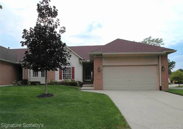 Photo 1 of Condo for sale at 487 Woodvale Dr, Commerce Charter Township Oakland, MI 48390 | MLS# 20261067352 | Listing updated on 2026-09-01