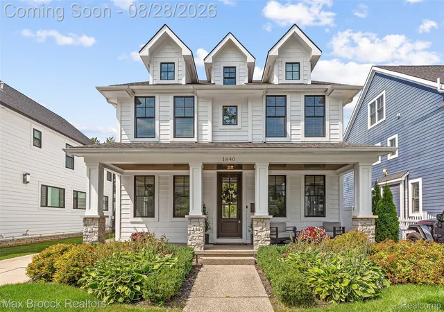 Photo 1 of Single family home for sale at 1840 Washington Blvd, Birmingham City Oakland, MI 48009 | MLS# 20261067602 | Listing updated on 2026-09-01