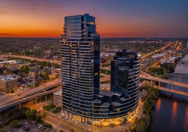 Photo 1 of Condo for sale at 335 Bridge St Nw #801, Grand Rapids City Kent, MI 49504 | MLS# 65026044720 | Listing updated on 2026-09-14