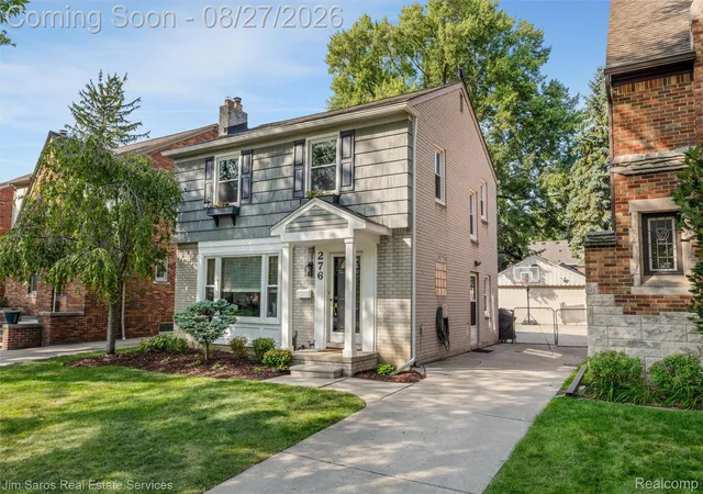 Photo 1 of Sale Pending at 276 Moran Rd, Grosse Pointe Farms City Wayne, MI 48236 | MLS# 20261068029 | Listing updated on 2026-09-08