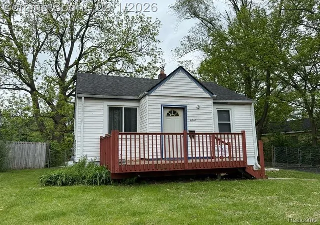 Photo 1 of Single family home for sale at 664 Melrose St, Pontiac City Oakland, MI 48340 | MLS# 20261068275 | Listing updated on 2026-09-09