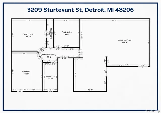 Photo 5 of Multi family home for sale at 3209 Sturtevant St, Detroit City Wayne, MI 48206 | MLS# 20261068866 | Listing updated on 2026-08-29