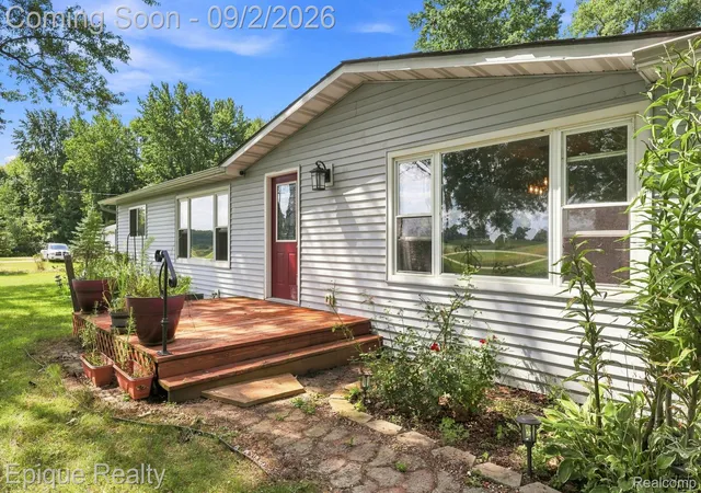 Photo 2 of Single family home for sale at 7149 Jordan Rd, Brockway Township St Clair, MI 48097 | MLS# 20261068914 | Listing updated on 2026-09-17