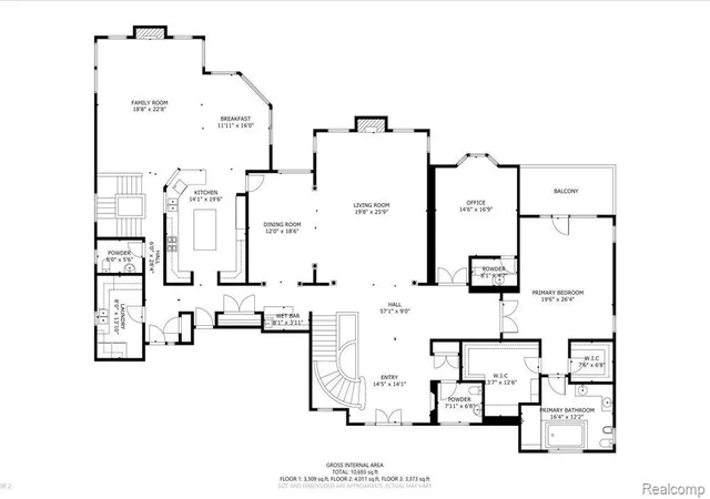 Photo 4 of Single family home for sale at 3543 Cedar Brook Dr, Rochester Hills City Oakland, MI 48309 | MLS# 20261068926 | Listing updated on 2026-08-28