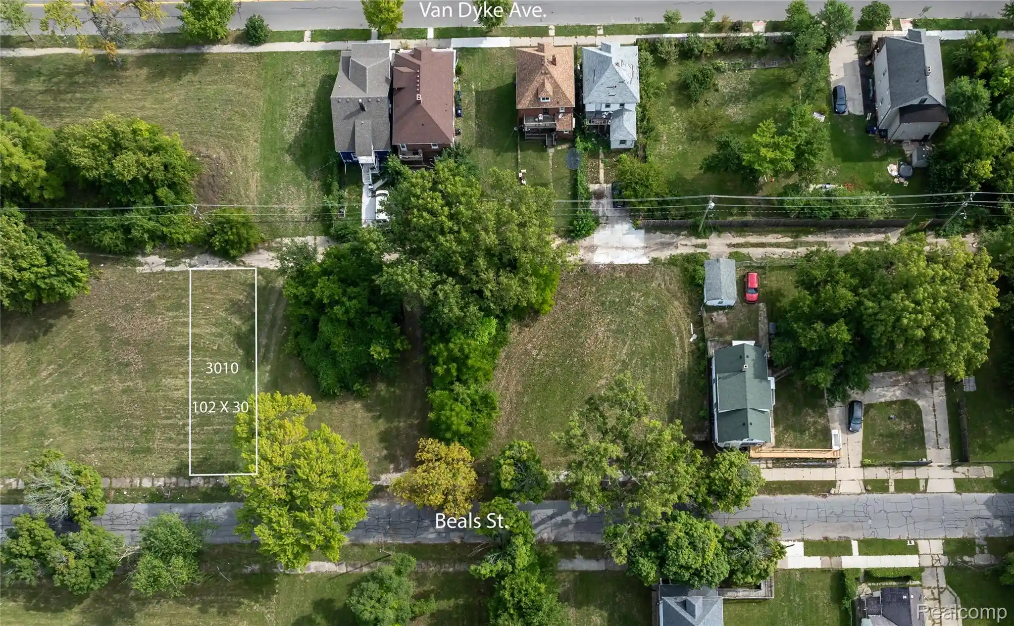 Photo 1 of Land for sale at 3010 Beals St, Detroit, MI 48214 | MLS# 20261073128 | Listing updated on 2026-10-24