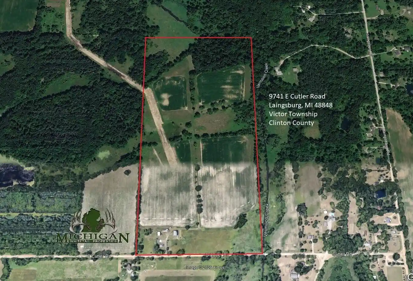 Single family home for sale at 9741 E Cutler Rd, Laingsburg, MI 48848 | MLS# 53026050816