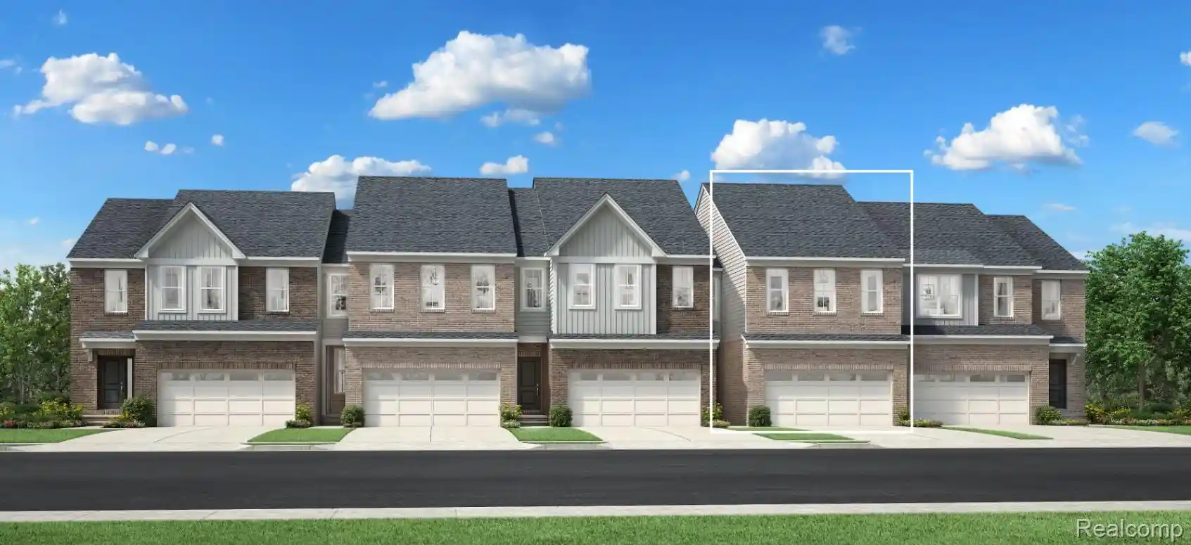 Listing Photo 1 - Condo for sale in 49582 Coldwater Ridge Dr located at 49582 Coldwater Ridge Dr, Northville, MI 48168 - Unit #24