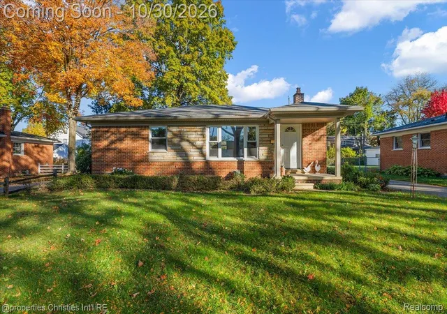 Photo 1 of Single family home for sale at 1481 Hazel St, Birmingham, MI 48009 | MLS# 20261084730 | Listing updated on 2026-10-30
