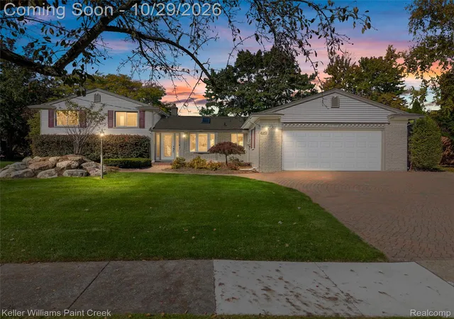 Photo 1 of Single family home for sale at 6151 Atkins Dr, Troy, MI 48085 | MLS# 20261085548 | Listing updated on 2026-10-29