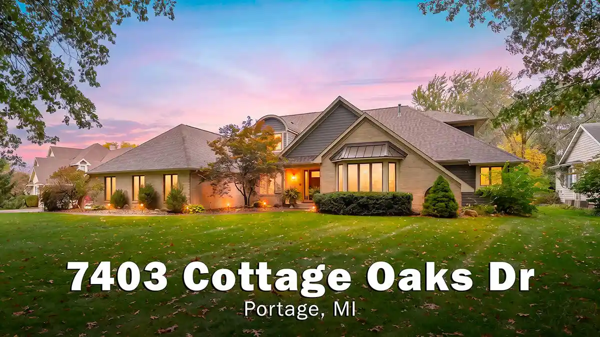 Photo 1 of Sale Pending at 7403 Cottage Oaks Dr, Portage, MI 49024 | MLS# 66026056275 | Listing updated on 2026-10-25