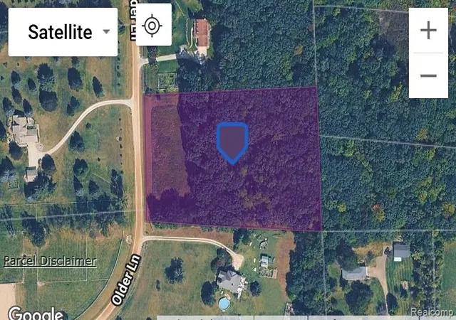 Photo 1 of Land for sale at 016 Parcel Older Ln, Tyrone Township Livingston, MI 48430 | MLS# 20261086295 | Listing updated on 2026-10-29
