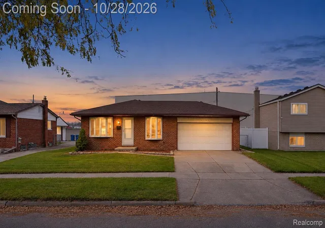 Photo 1 of Single family home for sale at 3517 Esch Dr, Warren, MI 48091 | MLS# 20261086646 | Listing updated on 2026-10-29