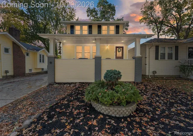 Photo 1 of Single family home for sale at 724 Gardenia Ave, Royal Oak, MI 48067 | MLS# 20261086987 | Listing updated on 2026-10-29