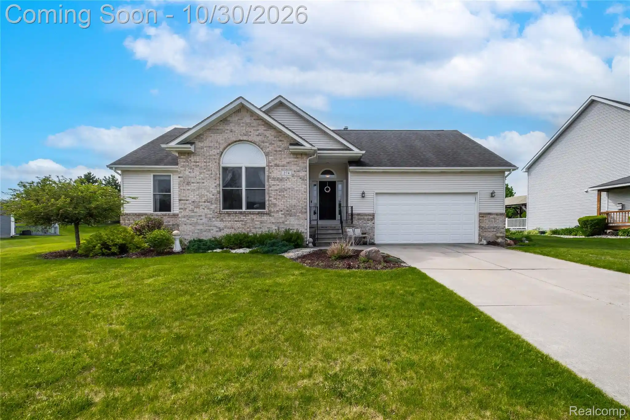 Photo 1 of Single family home for sale at 274 Creekwood Cir, Linden, MI 48451 | MLS# 20261087038 | Listing updated on 2026-10-30