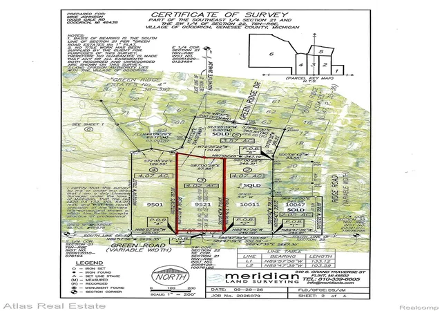 Land for sale at 9521 Green Rd, Goodrich, MI 48438 | MLS# 20261087276