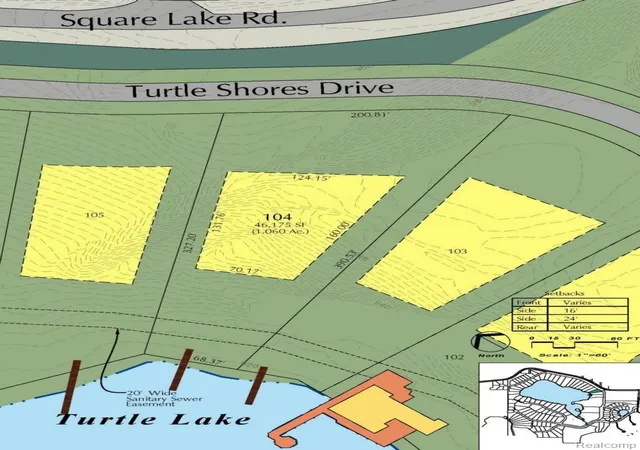 Photo 2 of Land for sale at 2633 Turtle Shores, Bloomfield Hills, MI 48302 | MLS# 216010274 | Listing updated on 2026-01-27