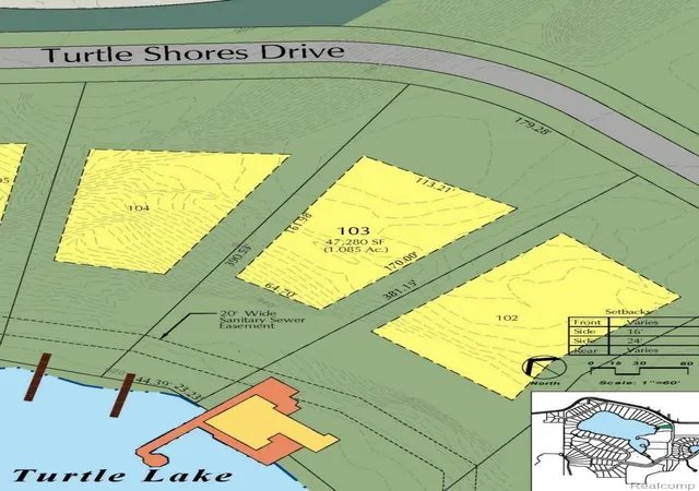 Photo 2 of Land for sale at 2629 Turtle Shores, Bloomfield Hills, MI 48302 | MLS# 216010276 | Listing updated on 2026-01-27