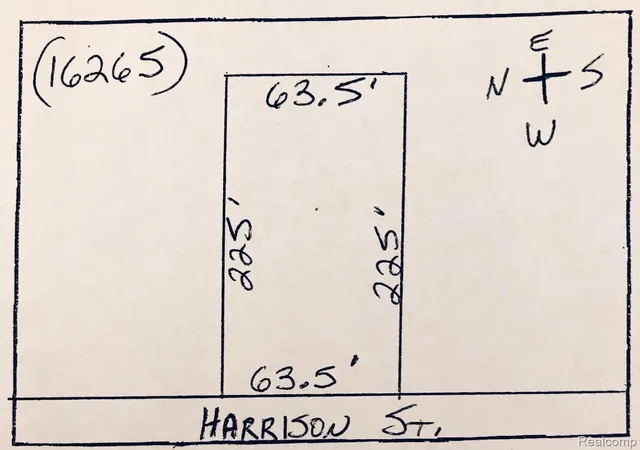 Photo 2 of Land for sale at 16265 Harrison, Romulus, MI 48174 | MLS# 2210044876 | Listing updated on 2026-03-05