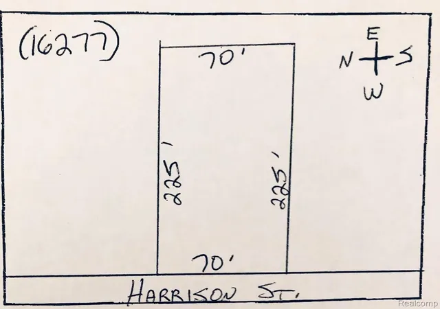 Photo 2 of Land for sale at 16277 Harrison, Romulus, MI 48174 | MLS# 2210044890 | Listing updated on 2026-03-05