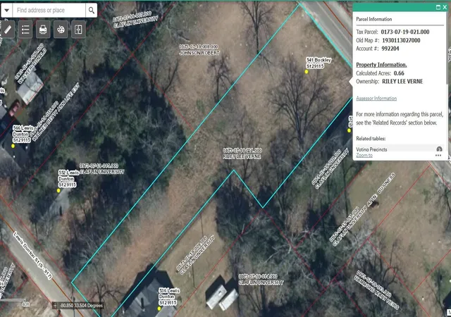 Land for sale at 541 Buckley St, Orangeburg, SC 29115 | MLS# 26003578