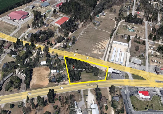 Photo 3 of Land for sale at 421 S Hwy 4 & Hwy 301, Orangeburg, SC 29115 | MLS# 24030800 | Listing updated on 2024-12-16