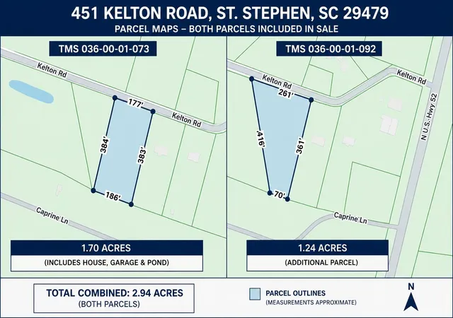 4th image of 451 Kelton Rd, Saint Stephen, SC 29479 | MLS# 26016942