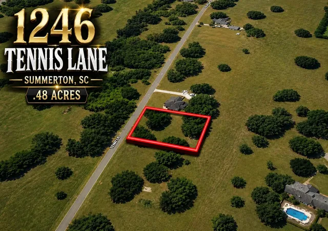 Photo 1 of Land for sale at 1246 Tennis Ln, Summerton, SC 29148 | MLS# 26023820 | Listing updated on 2026-08-21