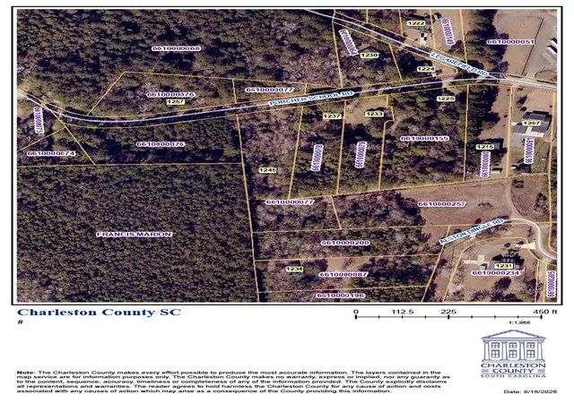3rd image of 0 Porcher School Rd, Awendaw, SC 29429 | MLS# 26022300