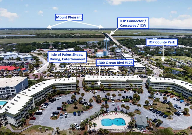 Listing Photo 4 - Condo for sale in building located at 1300 Ocean Blvd, Isle Of Palms, SC 29451 - Unit #128
