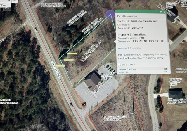 Photo 1 of Land for sale at 0 Cook Rd, Orangeburg, SC 29118 | MLS# 25005613 | Listing updated on 2025-04-15
