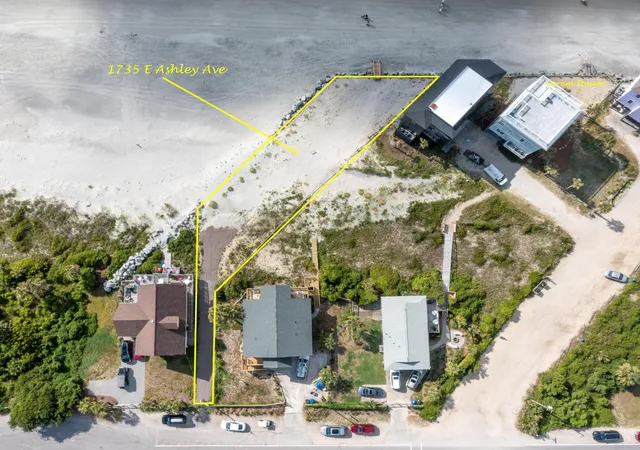 Photo 3 of Land for sale at 1735 E Ashley Ave, Folly Beach, SC 29439 | MLS# 24015369 | Listing updated on 2026-09-17