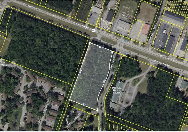 Photo 4 of Land for sale at 00 Dorchester & Park Gate Dr Rd, North Charleston, SC 29418 | MLS# 24003561 | Listing updated on 2024-08-22